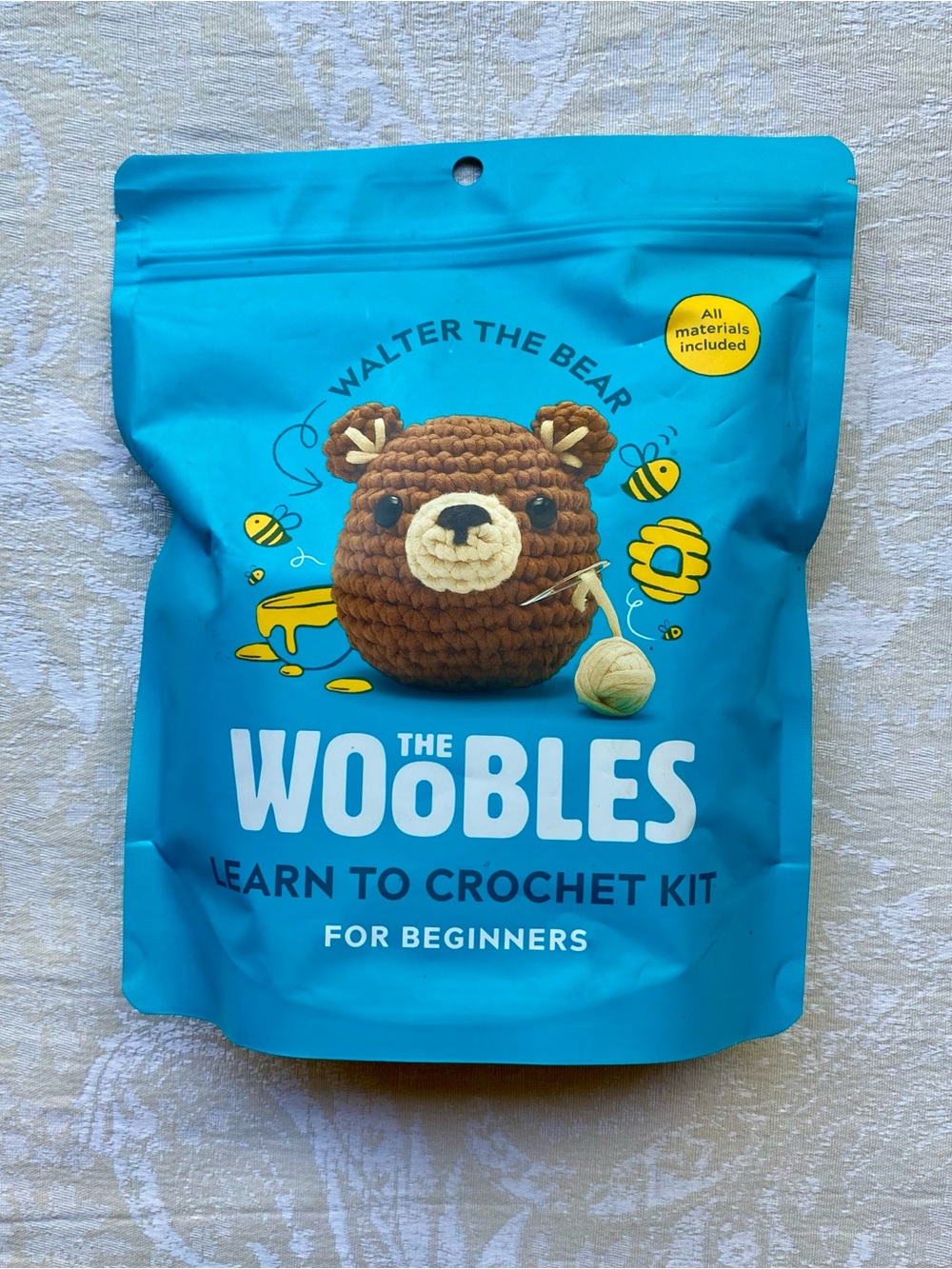 🆕 The Woobles Walter the Bear Crochet Kit